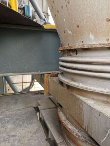 Adjustable Narrowing Device for Flue gas Chamber in Cement Industry